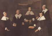 Regentesses of the Old Men's Almshouse in Haarlem (mk08) Frans Hals